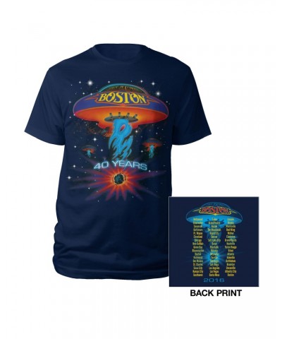 Boston 40 Years 2016 Tour T-Shirt $12.58 Shirts