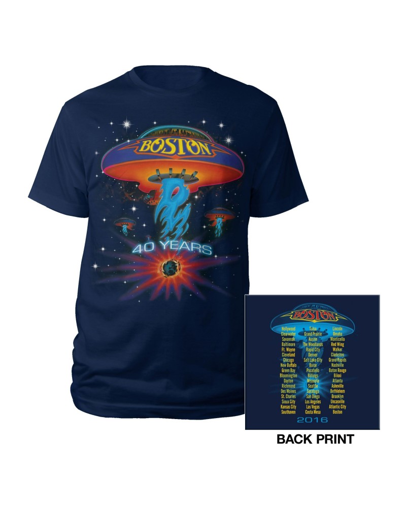 Boston 40 Years 2016 Tour T-Shirt $12.58 Shirts