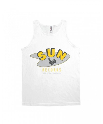 Sun Records Unisex Tank Top | Retro Boomerang Logo Shirt $11.98 Shirts