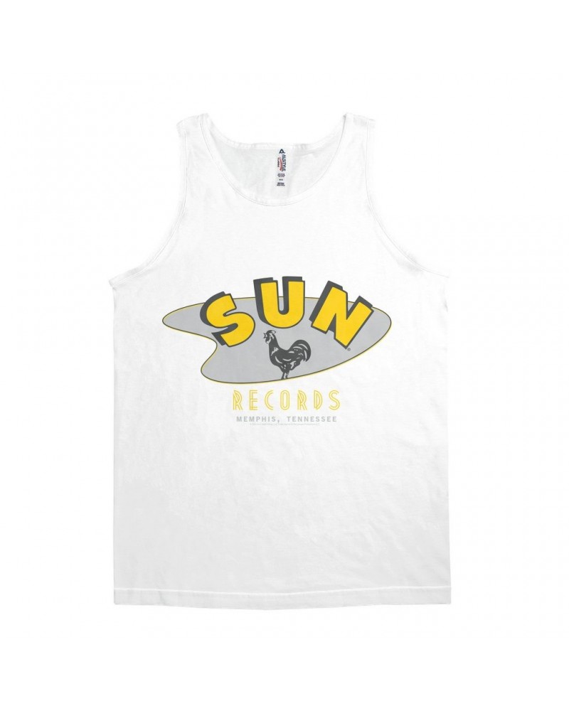 Sun Records Unisex Tank Top | Retro Boomerang Logo Shirt $11.98 Shirts