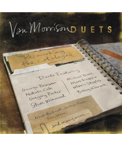 Van Morrison DUETS: RE-WORKING THE CATALOGUE (2LP/150G/GATEFOLD) Vinyl Record $13.86 Vinyl