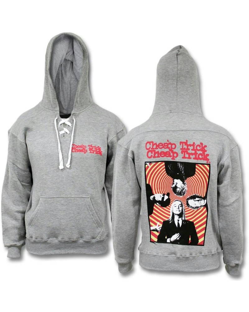 Cheap Trick Spiral Laced Hoodie $28.80 Sweatshirts