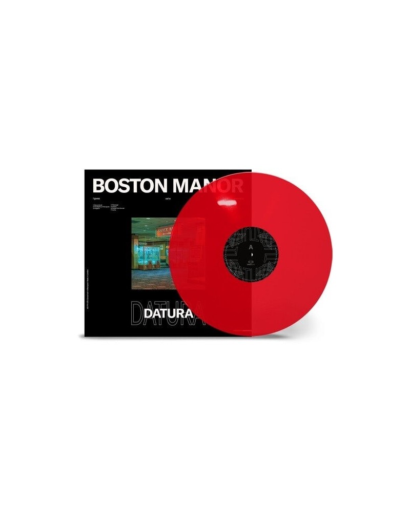 Boston Manor Datura - Transparent Red Vinyl Record $7.99 Vinyl