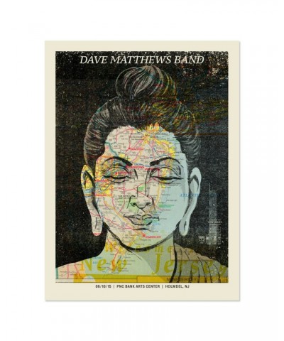 Dave Matthews Band Show Poster – Holmdel New Jersey 6/10/2015 $14.40 Shirts