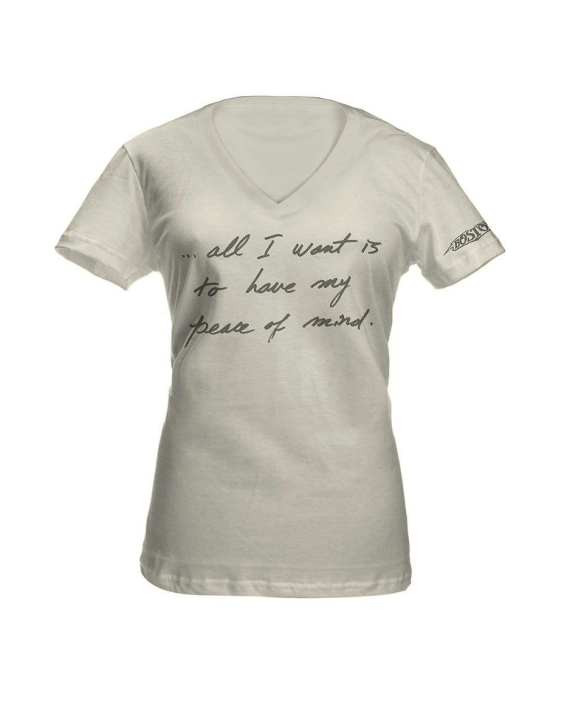 Boston Peace Of Mind' Lyric Women's Tee* $13.98 Shirts