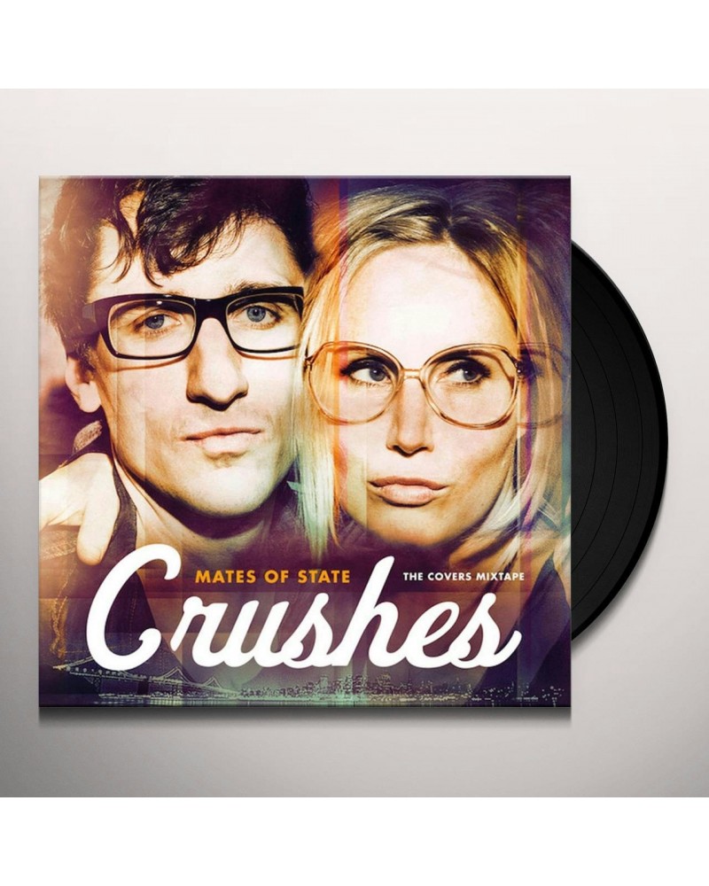 Mates of State CRUSHES (COVERS MIXTAPE) Vinyl Record $7.21 Vinyl