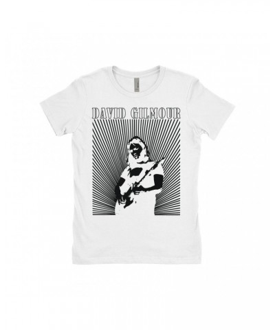 David Gilmour Ladies' Boyfriend T-Shirt | Young Burst Design Shirt $8.23 Shirts