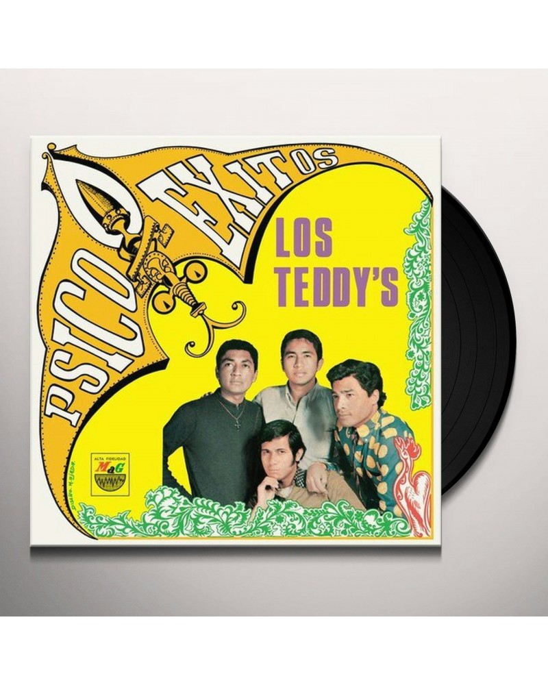 Los Teddy’s DOCE PSICOEXITOS Vinyl Record $9.67 Vinyl