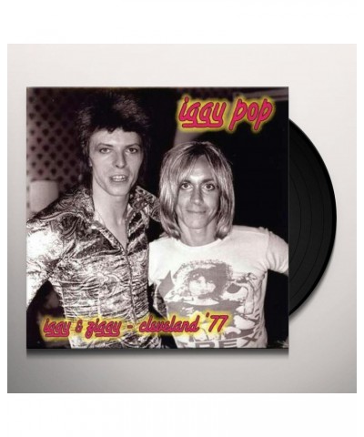 Iggy Pop IGGY & ZIGGY: CLEVELAND Vinyl Record $4.80 Vinyl