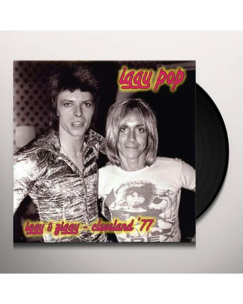 Iggy Pop IGGY & ZIGGY: CLEVELAND Vinyl Record $4.80 Vinyl