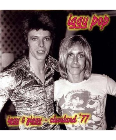 Iggy Pop IGGY & ZIGGY: CLEVELAND Vinyl Record $4.80 Vinyl