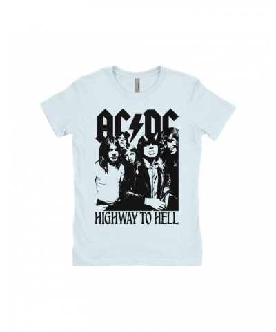 AC/DC Ladies' Boyfriend T-Shirt | Highway To Hell Retro Black Shirt $10.98 Shirts