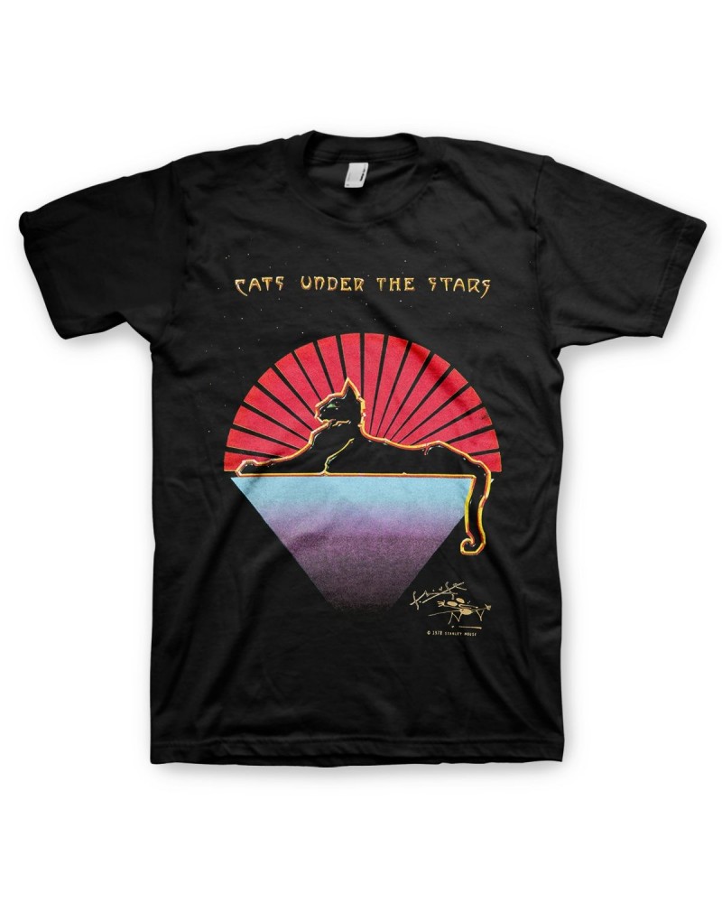 Jerry Garcia Cats Under the Stars Organic T-Shirt $12.95 Shirts