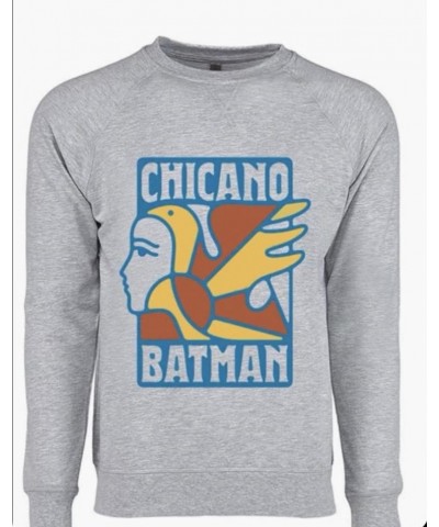 Chicano Batman Bella Crewneck Sweatshirt - Grey $25.00 Sweatshirts