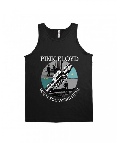 Pink Floyd Unisex Tank Top | Wish You Were Here Album Collage Shirt $8.73 Shirts