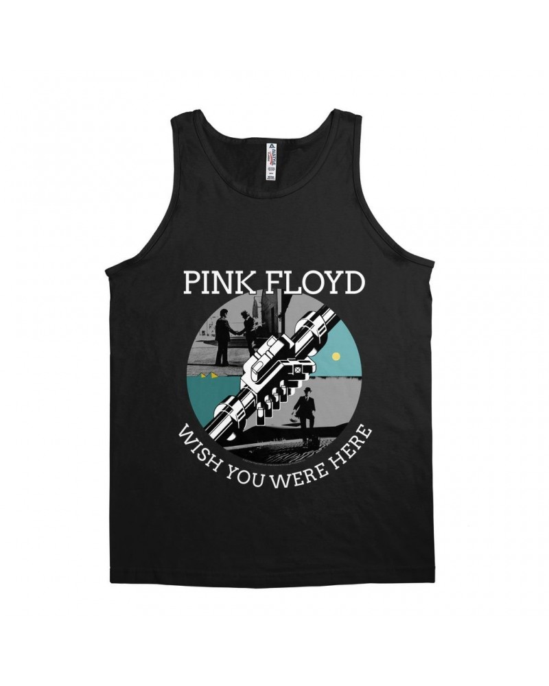 Pink Floyd Unisex Tank Top | Wish You Were Here Album Collage Shirt $8.73 Shirts