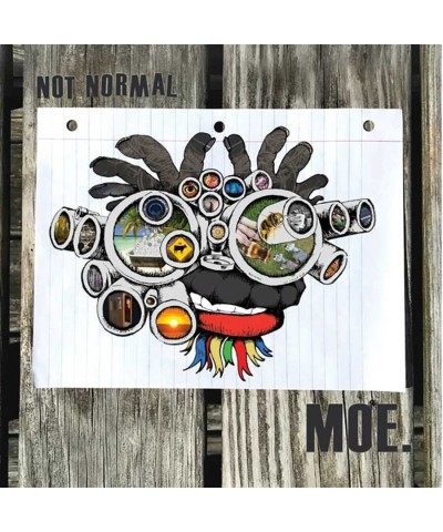 moe. NOT NORMAL (BLUE GALAXY VINYL) Vinyl Record $9.46 Vinyl