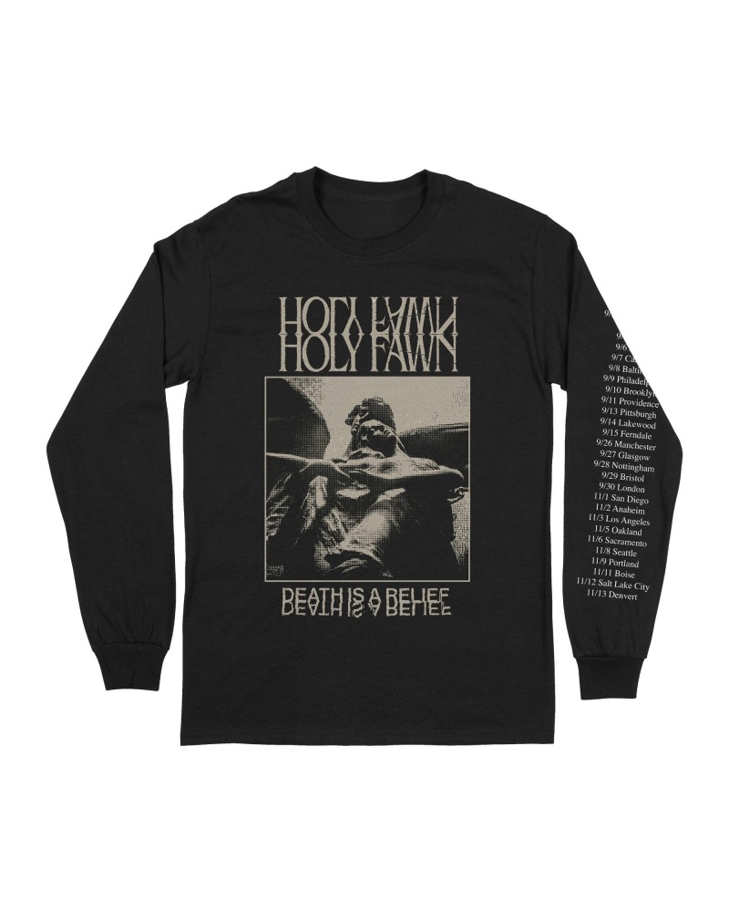 Holy Fawn Death is a Relief Tour Long Sleeve (Limited Sizes) $11.55 Shirts