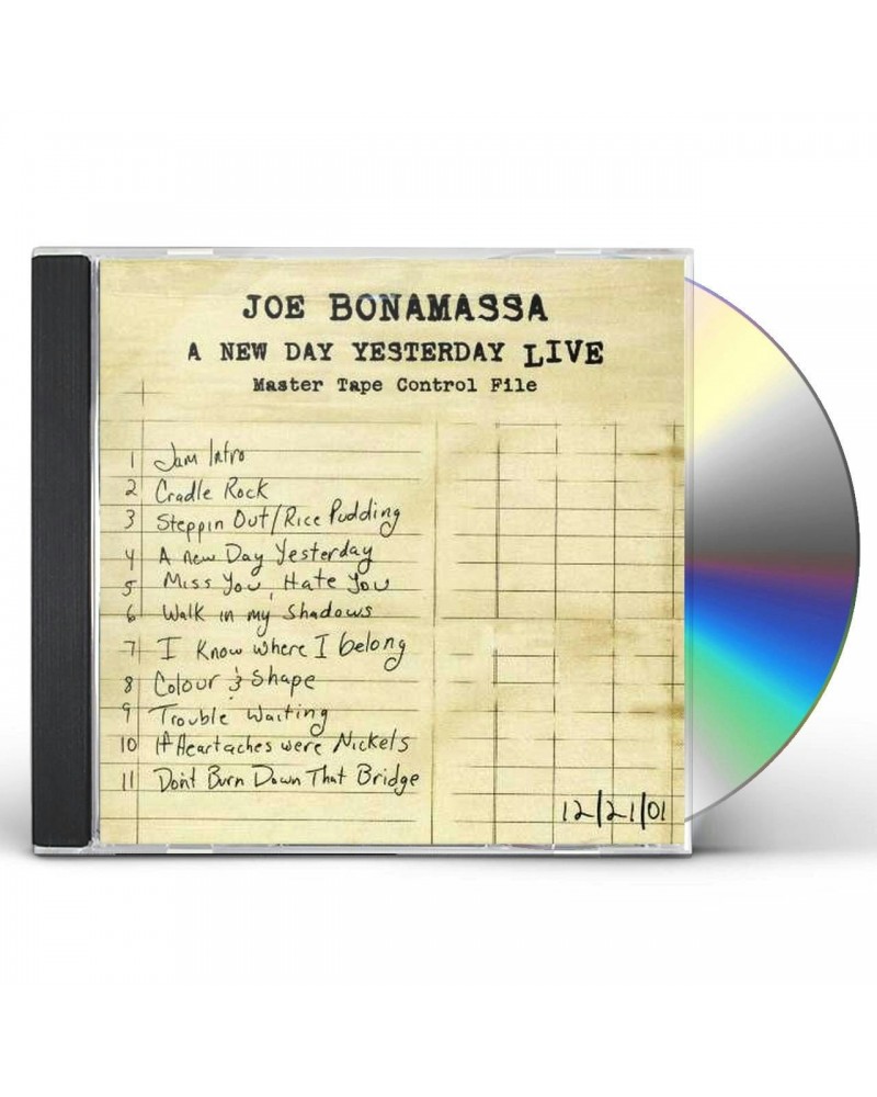 Joe Bonamassa A New Day Yesterday Live CD $5.44 CD