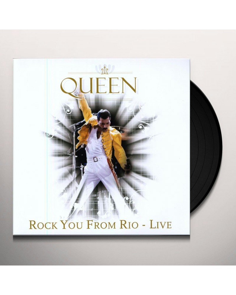 Queen ROCK YOU FROM RIO Vinyl Record - Holland Release $15.50 Vinyl