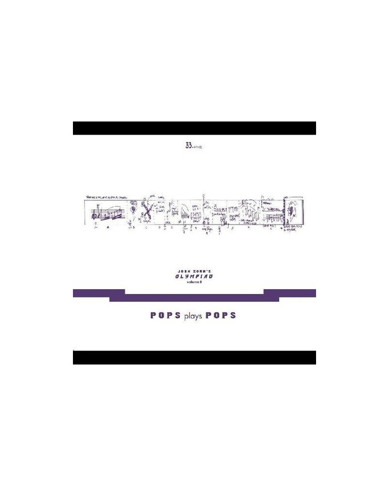 John Zorn OLYMPIAD VOL. 3 - POPS PLAYS POPS CD $8.77 CD