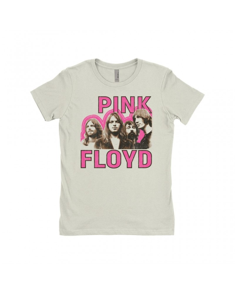 Pink Floyd Ladies' Boyfriend T-Shirt | Paramount Theater Concert Poster Image Shirt $8.98 Shirts