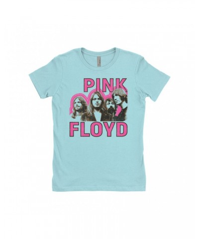 Pink Floyd Ladies' Boyfriend T-Shirt | Paramount Theater Concert Poster Image Shirt $8.98 Shirts