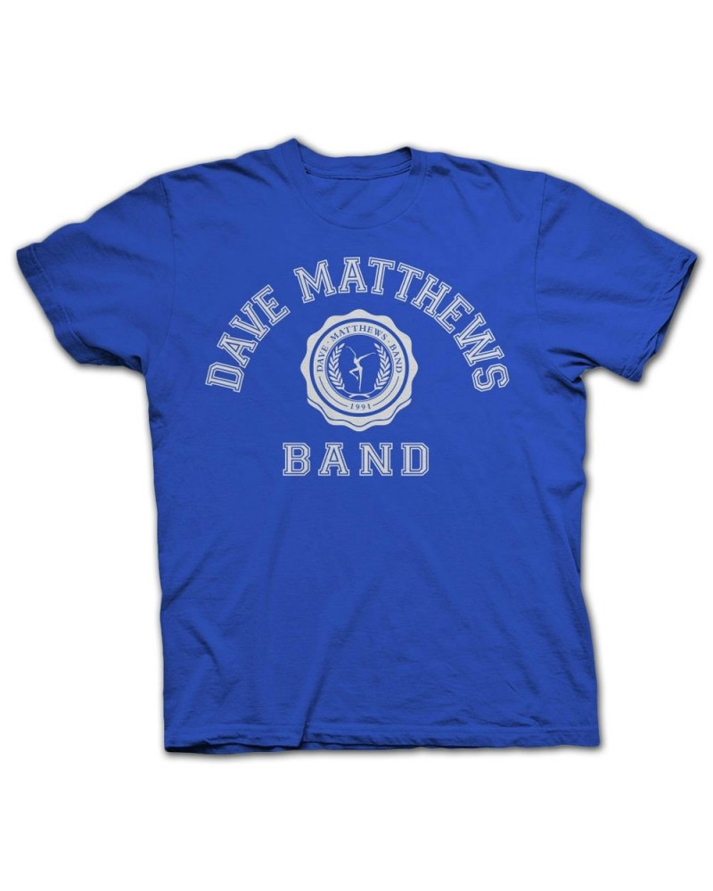 Dave Matthews Band 2014 Collegiate Tee Royal Blue/White $10.25 Shirts