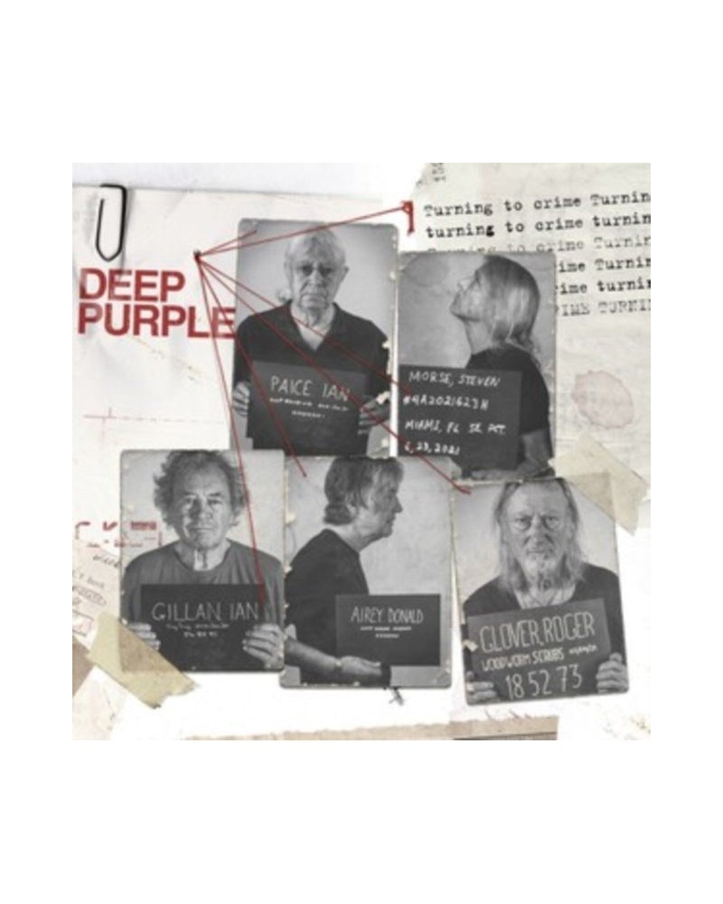 Deep Purple LP Vinyl Record - Turning To Crime $21.51 Vinyl