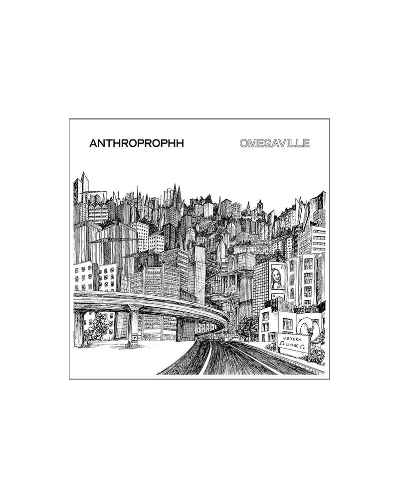 Anthroprophh Omegaville (Green & Clear Swirl Color Vi Vinyl Record $15.97 Vinyl