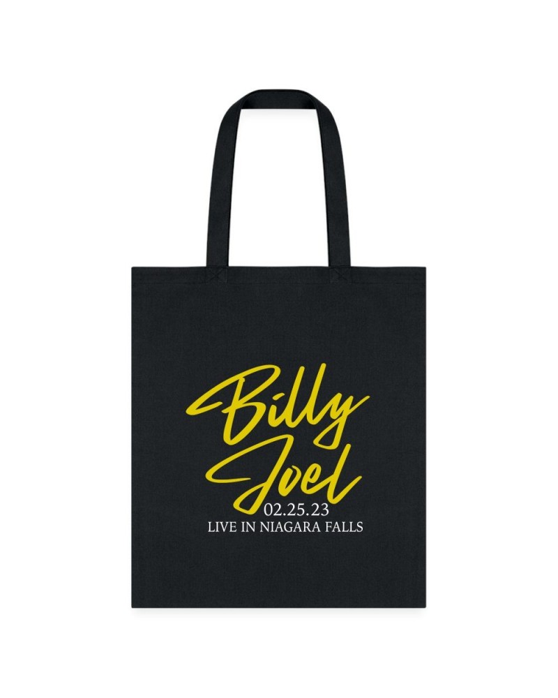 Billy Joel "2-25-23 Niagara Falls Set List" Black Tote Bag- Online Exclusive $13.50 Bags