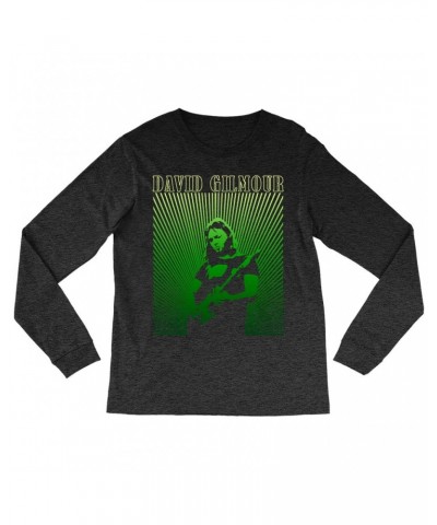 David Gilmour Long Sleeve Shirt | Green Young Ombre Shirt $9.58 Shirts