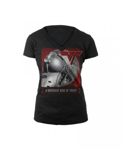 Van Halen A Different Kind Of Truth Ladies V-Neck $8.38 Shirts