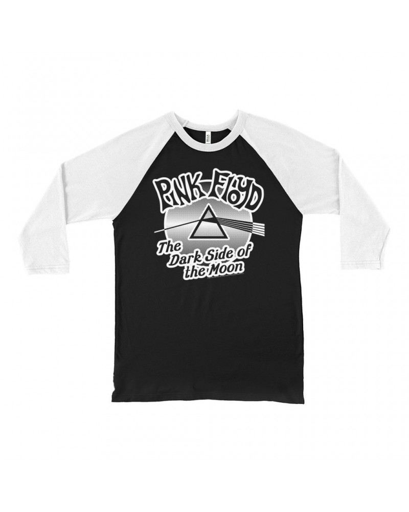 Pink Floyd 3/4 Sleeve Baseball Tee | Retro POP Art Dark Side Of The Moon Shirt $14.98 Shirts