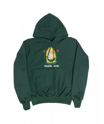 Middle Kids GREEN HANDS HOODIE $20.72 Sweatshirts