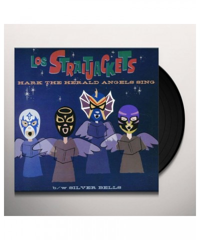 Los Straitjackets Hark The Herald Angels Sing 7 Inch Vinyl Record $2.70 Vinyl