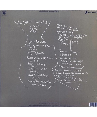 Bob Dylan LP - Planet Waves (incl. mp3) (Vinyl) $15.77 Vinyl