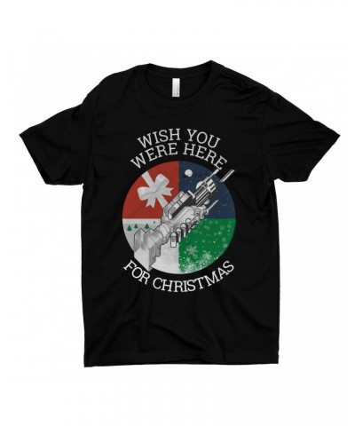 Pink Floyd T-Shirt | Wish You Were Here For Christmas Shirt $9.48 Shirts