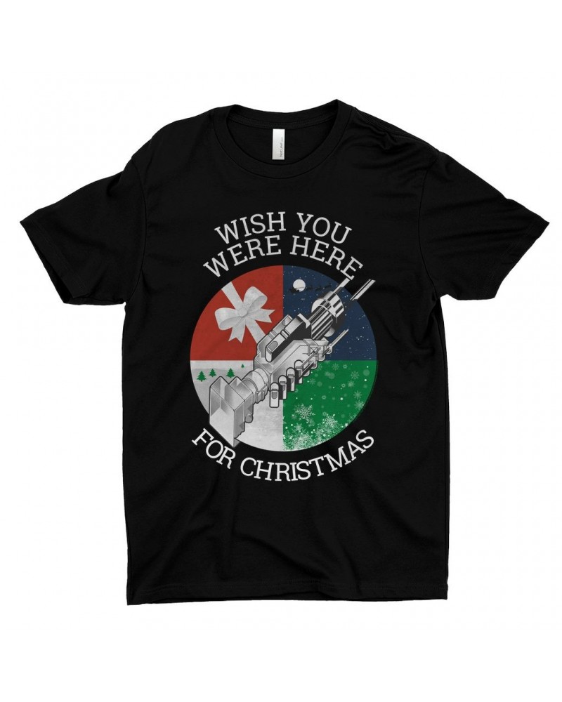 Pink Floyd T-Shirt | Wish You Were Here For Christmas Shirt $9.48 Shirts