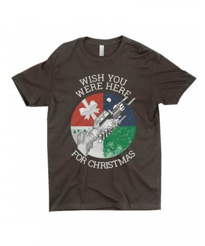 Pink Floyd T-Shirt | Wish You Were Here For Christmas Shirt $9.48 Shirts