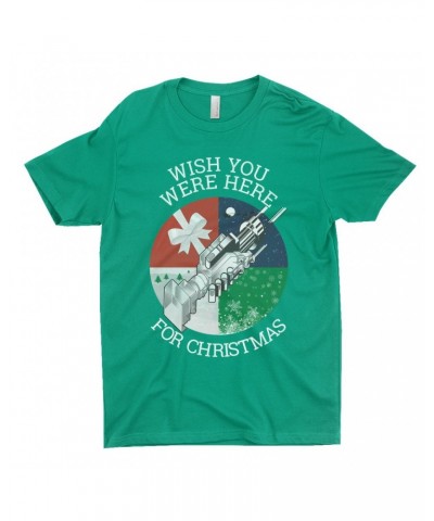 Pink Floyd T-Shirt | Wish You Were Here For Christmas Shirt $9.48 Shirts