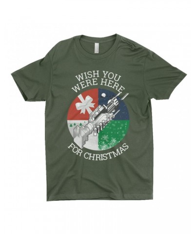 Pink Floyd T-Shirt | Wish You Were Here For Christmas Shirt $9.48 Shirts