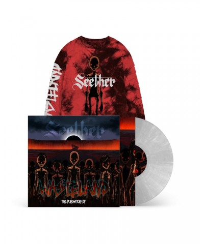 Seether Wasteland Tie Dye Sweatshirt + Vinyl Bundle $23.31 Vinyl