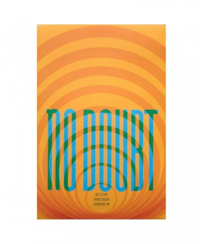 No Doubt Albuquerque Show Poster $3.88 Decor