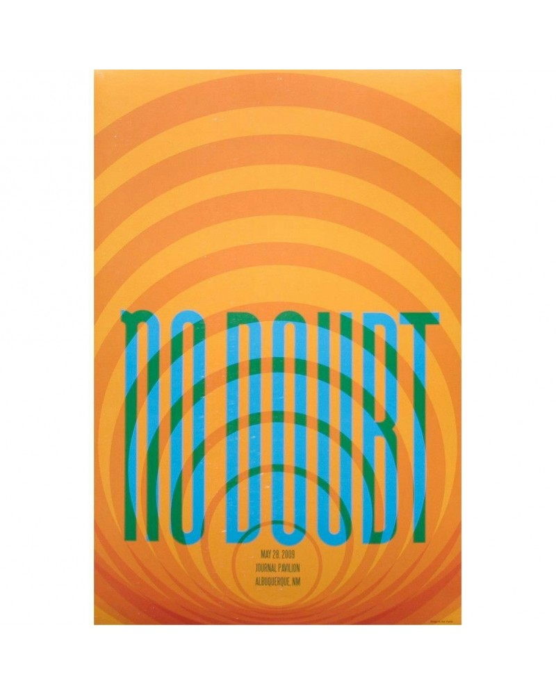 No Doubt Albuquerque Show Poster $3.88 Decor