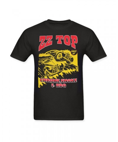 ZZ Top Chrome Smoke & BBQ - Vancouver to Thackerville T-Shirt $10.80 Shirts