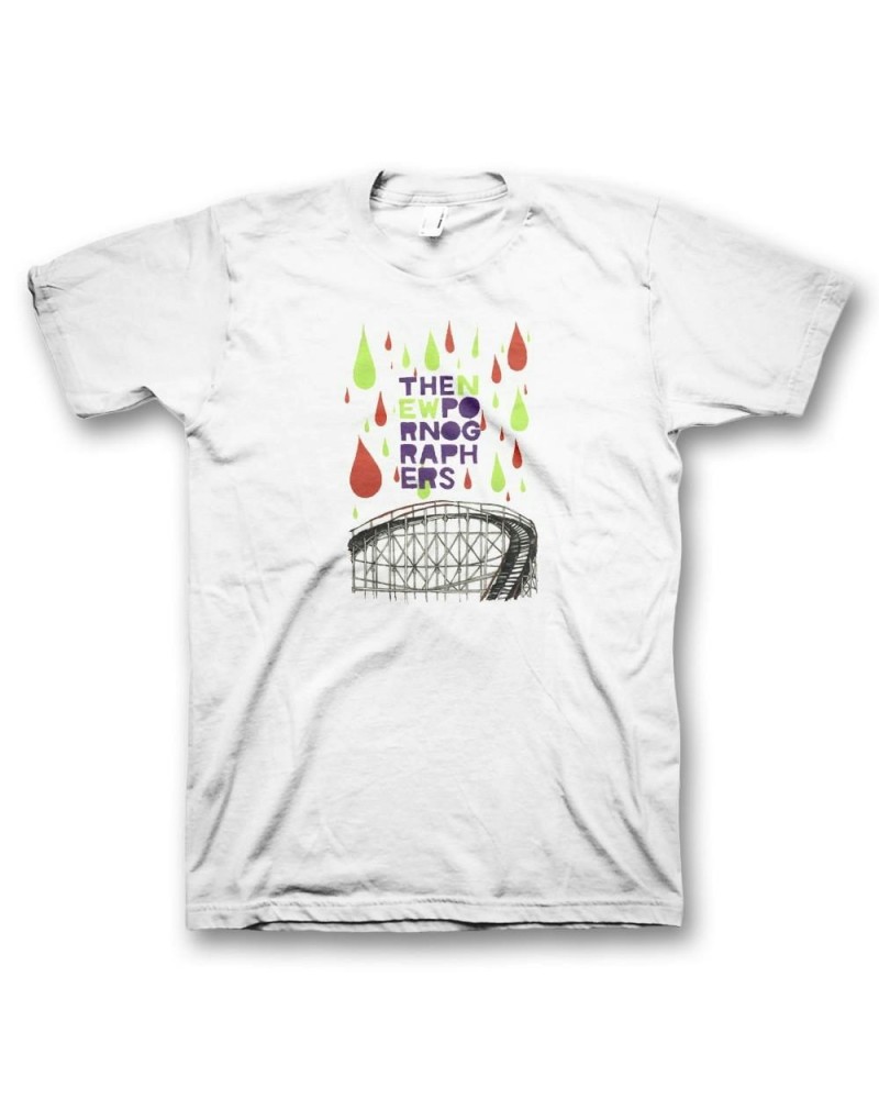 The New Pornographers Roller Coaster T-Shirt - Men's $7.80 Shirts