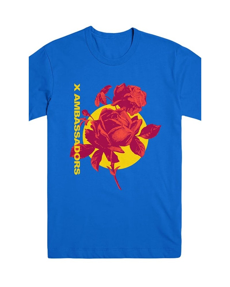 X Ambassadors Rose Tee (True Royal) $8.75 Shirts