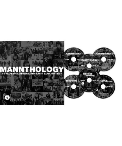 Manfred Mann's Earth Band MANNTHOLOGY (DELUXE/4CD/2DVD/BOOK) CD $44.10 CD