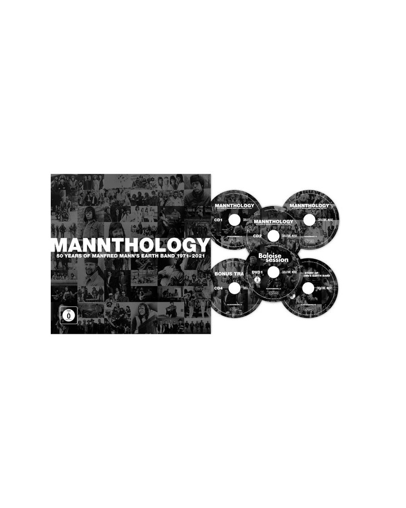 Manfred Mann's Earth Band MANNTHOLOGY (DELUXE/4CD/2DVD/BOOK) CD $44.10 CD